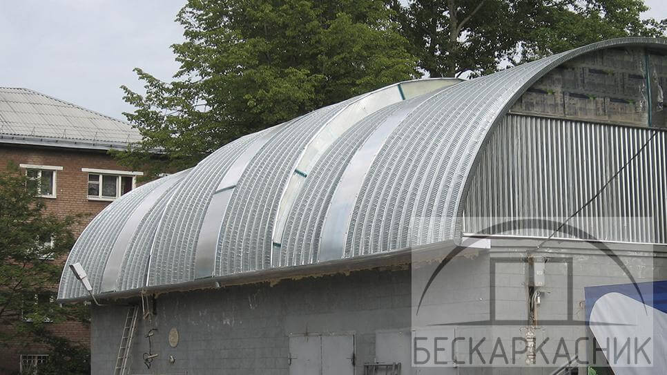 Строительство бескаркасной мансарды  в Архангельской области 